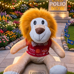 Mascote da Gestão — Apoio à Erradicação da Paralisia Infantil